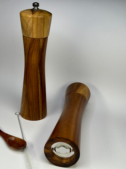 Wooden Ceramic Mill Salt & Pepper Grinder